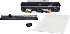 GBC lamineermachine Inspire+ hobby kit, voor ft A4, zwart GBC lamineermachine Inspire+ hobby kit, voor ft A4, zwart