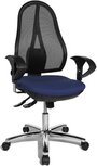 Topstar bureaustoel Open Point SY Deluxe, blauw Topstar bureaustoel Open Point SY Deluxe, blauw