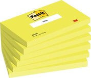 Post-it Notes, 100 vel, ft 76 x 127 mm, neongroen, pak van 6 blokken Post-it Notes, 100 vel, ft 76 x 127 mm, neongroen, pak van 6 blokken