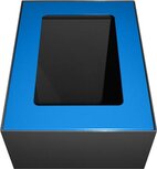 V-Part top voor modulaire afvalbak 60 l, blauw V-Part top voor modulaire afvalbak 60 l, blauw