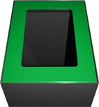 V-Part top voor modulaire afvalbak 60 l, groen V-Part top voor modulaire afvalbak 60 l, groen