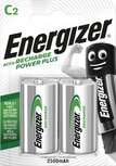 Energizer herlaadbare batterijen Power Plus C, blister van 2 stuks Energizer herlaadbare batterijen Power Plus C, blister van 2 stuks
