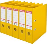 Esselte ordner Power N°1, rug van 7,5 cm, geel, pak van 5 stuks Esselte ordner Power N°1, rug van 7,5 cm, geel, pak van 5 stuks
