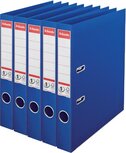 Esselte ordner Power N°1, rug van 5 cm, blauw, pak van 5 stuks Esselte ordner Power N°1, rug van 5 cm, blauw, pak van 5 stuks