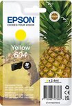 Epson inktcartridge 604, 130 pagina's, OEM C13T10G44010, geel Epson inktcartridge 604, 130 pagina's, OEM C13T10G44010, geel