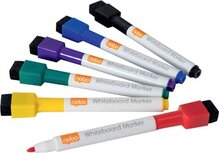 Nobo Mini whiteboardmarker, pak van 6 stuks, geassorteerde kleuren Nobo Mini whiteboardmarker, pak van 6 stuks, geassorteerde kleuren
