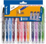 Pilot roller Frixion Ball Set 2 Go blister van 12 stuks, assorti Pilot roller Frixion Ball Set 2 Go blister van 12 stuks, assorti