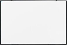 Smit Visual Softline whiteboard, gelakt staal, magnetisch, zwart profiel, 90 x 60 cm Smit Visual Softline whiteboard, gelakt staal, magnetisch, zwart profiel, 90 x 60 cm