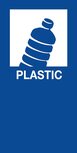 V-Part magneetsticker PLASTIC, blauw V-Part magneetsticker PLASTIC, blauw