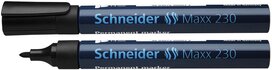 Schneider permanent marker Maxx 230 zwart Schneider permanent marker Maxx 230 zwart