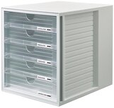 Han ladenblok Systembox met 5 gesloten laden, transparant Han ladenblok Systembox met 5 gesloten laden, transparant