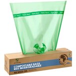 Mr. Green Mind vuilniszakken Bio, 30 liter, groen, doos van 60 stuks Mr. Green Mind vuilniszakken Bio, 30 liter, groen, doos van 60 stuks