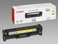 Canon toner 718, 2.900 pagina's, OEM 2659B002, geel Canon toner 718, 2.900 pagina's, OEM 2659B002, geel
