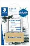 Staedtler set met 2 gommen, op blister Staedtler set met 2 gommen, op blister