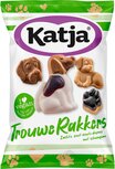 Katja Trouwe Rakkers snoep, zachte zoet-zure dropmix met schuimgums, zak van 250 g Katja Trouwe Rakkers snoep, zachte zoet-zure dropmix met schuimgums, zak van 250 g