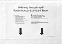 Fellowes Powershred Performance+ olievellen, pak van 10 vel Fellowes Powershred Performance+ olievellen, pak van 10 vel