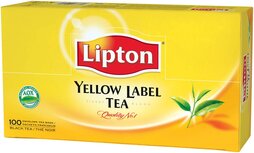 Lipton thee, Yellow Label Tea, pak van 100 zakjes Lipton thee, Yellow Label Tea, pak van 100 zakjes