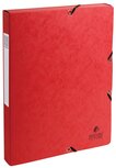 Exacompta elastobox Exabox rood, rug van 2,5 cm Exacompta elastobox Exabox rood, rug van 2,5 cm