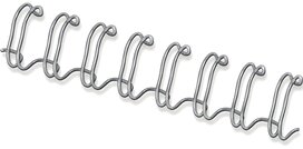 Fellowes draadruggen, doos van 100 stuks, 10 mm, zilver Fellowes draadruggen, doos van 100 stuks, 10 mm, zilver