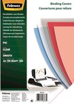 Fellowes omslagen, ft A4, PVC, 300 micron, pak van 100 stuks, transparant Fellowes omslagen, ft A4, PVC, 300 micron, pak van 100 stuks, transparant