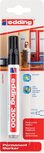 Edding permanent marker 3000, zwart, blister van 1 stuk Edding permanent marker 3000, zwart, blister van 1 stuk