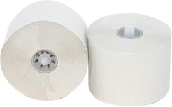 Toiletpapier met dop, 2-laags, 100 m, pak van 36 rollen Toiletpapier met dop, 2-laags, 100 m, pak van 36 rollen