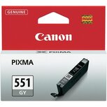 Canon inktcartridge CLI-551GY, 780 pagina's, OEM 6512B001, grijs Canon inktcartridge CLI-551GY, 780 pagina's, OEM 6512B001, grijs
