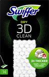 Swiffer Dry 3D Clean navulling, pak van 14 stuks Swiffer Dry 3D Clean navulling, pak van 14 stuks