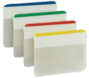 Post-it Index Strong, ft 50,8 x 38 mm, voor ordners, set van 24 tabs, 4 kleuren, 6 tabs per kleur Post-it Index Strong, ft 50,8 x 38 mm, voor ordners, set van 24 tabs, 4 kleuren, 6 tabs per kleur