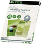 Leitz Ilam lamineerhoes ft A5, 160 micron (2 x 80 micron), pak van 100 stuks Leitz Ilam lamineerhoes ft A5, 160 micron (2 x 80 micron), pak van 100 stuks