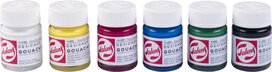 Talens plakkaatverf Extra Fijn flacon van 16 ml, set van 6 flacons in primaire kleuren Talens plakkaatverf Extra Fijn flacon van 16 ml, set van 6 flacons in primaire kleuren