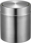 Eko tafelafvalbak RVS mat, 1,5 liter Eko tafelafvalbak RVS mat, 1,5 liter