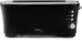Domo Broodrooster B-Smart, voor 4 sneden brood, zwart Domo Broodrooster B-Smart, voor 4 sneden brood, zwart