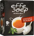 Effe Soep drinkbouillon, tomaat, 160 ml, doos van 40 sticks Effe Soep drinkbouillon, tomaat, 160 ml, doos van 40 sticks
