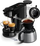 Philips Senseo Switch koffiezetapparaat, voor filterkoffie en koffiepads Philips Senseo Switch koffiezetapparaat, voor filterkoffie en koffiepads