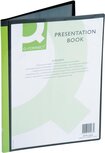 Q-CONNECT showalbum personaliseerbaar A4 10 tassen zwart Q-CONNECT showalbum personaliseerbaar A4 10 tassen zwart