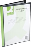 Q-CONNECT showalbum personaliseerbaar A4 20 tassen zwart Q-CONNECT showalbum personaliseerbaar A4 20 tassen zwart
