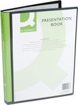 Q-CONNECT showalbum personaliseerbaar A4 40 tassen zwart Q-CONNECT showalbum personaliseerbaar A4 40 tassen zwart