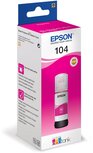 Epson inktfles 104, 7.500 pagina's, OEM C13T00P340, magenta Epson inktfles 104, 7.500 pagina's, OEM C13T00P340, magenta