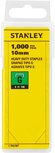 Stanley nietjes type G, 10 mm, doos van 1.000 nietjes Stanley nietjes type G, 10 mm, doos van 1.000 nietjes