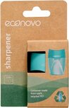 Econovo potloodslijper, met opvangbakje, 2 gaatjes, blauw, op blister Econovo potloodslijper, met opvangbakje, 2 gaatjes, blauw, op blister