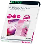 Leitz Eva lamineerhoes ft A5, 250 micron (2 x 125 micron), pak van 100 stuks Leitz Eva lamineerhoes ft A5, 250 micron (2 x 125 micron), pak van 100 stuks