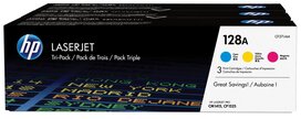 HP toner 128A, 1 300 pagina's, OEM CF371AM, 3 kleuren HP toner 128A, 1 300 pagina's, OEM CF371AM, 3 kleuren