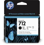 HP inktcartridge 712, 80 ml, OEM 3ED71A, zwart HP inktcartridge 712, 80 ml, OEM 3ED71A, zwart