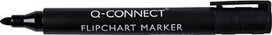 Q-CONNECT flipchartmarker, 2-3 mm, ronde punt, met clip, zwart Q-CONNECT flipchartmarker, 2-3 mm, ronde punt, met clip, zwart