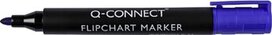 Q-CONNECT flipchartmarker, 2-3 mm, ronde punt, met clip, blauw Q-CONNECT flipchartmarker, 2-3 mm, ronde punt, met clip, blauw