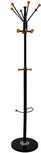 OFFICE products kapstok Stockholm, met parapluhouder, zwart OFFICE products kapstok Stockholm, met parapluhouder, zwart
