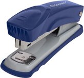 Q-CONNECT nietmachine, metaal, half strip, 25 blad, blauw Q-CONNECT nietmachine, metaal, half strip, 25 blad, blauw