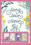 hallmark wenskaarten, lang leve lieve jij, blister van 8 stuks hallmark wenskaarten, lang leve lieve jij, blister van 8 stuks