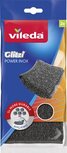 Vileda Glitzi Power inox schuurspons, ft 10 x 10 x 1,2 cm, pak van 2 stuks Vileda Glitzi Power inox schuurspons, ft 10 x 10 x 1,2 cm, pak van 2 stuks